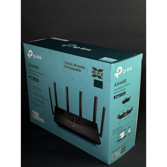 TP Link Archer AX4400 Dual Band 6-Stream Router - Picture 2 of 11